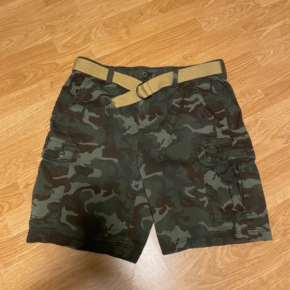 Men's Camo Cargo Shorts